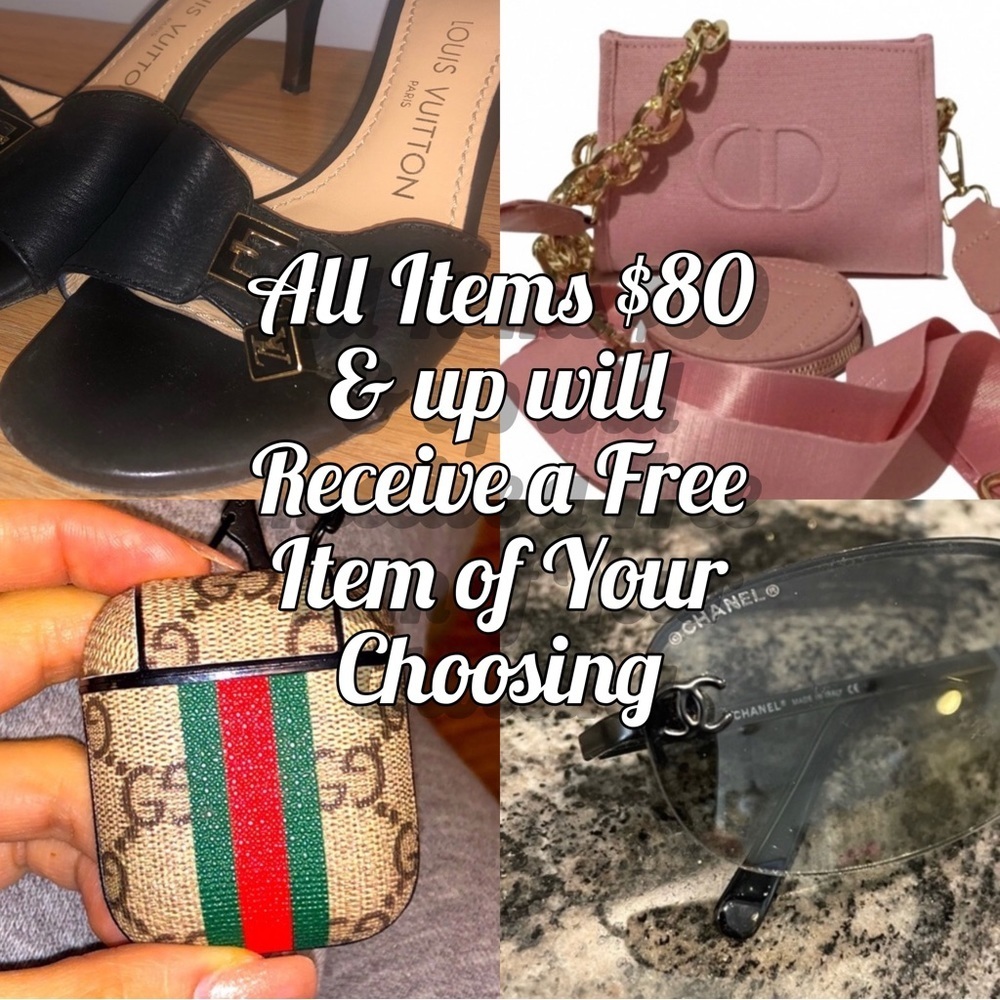 FREE ITEM FOR AN $80 & UP PURCHASE!